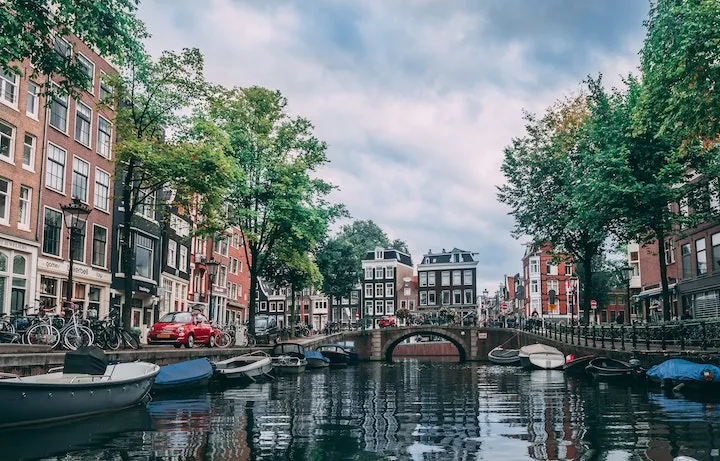 Upes Vaizdas Amsterdame