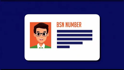 Kortelė Su Bsn Numeriu