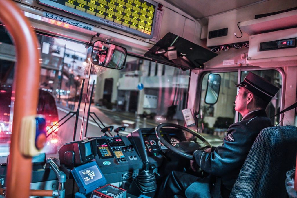 como se tornar motorista de autocarro
