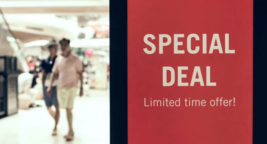 Special Deal Offer