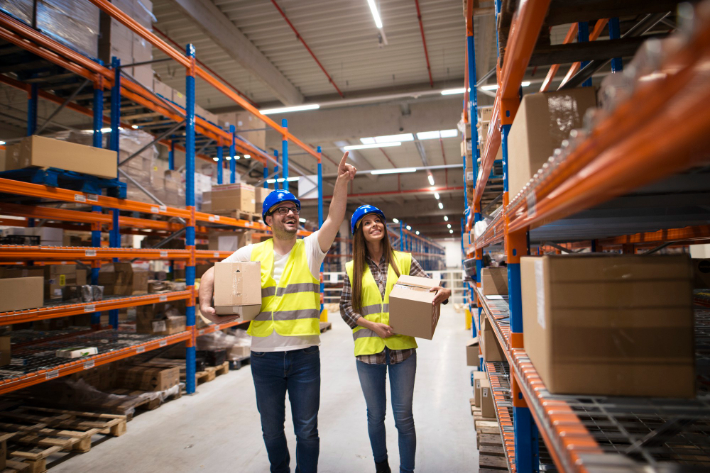 workers-carrying-boxes-in-the-storage-center