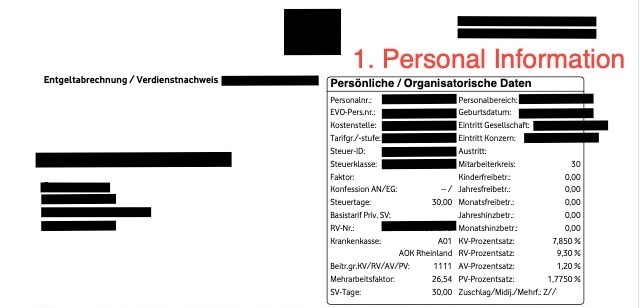 understanding the german payslip