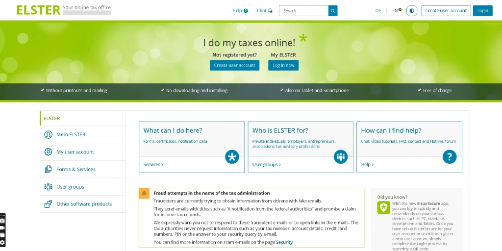 german tax return